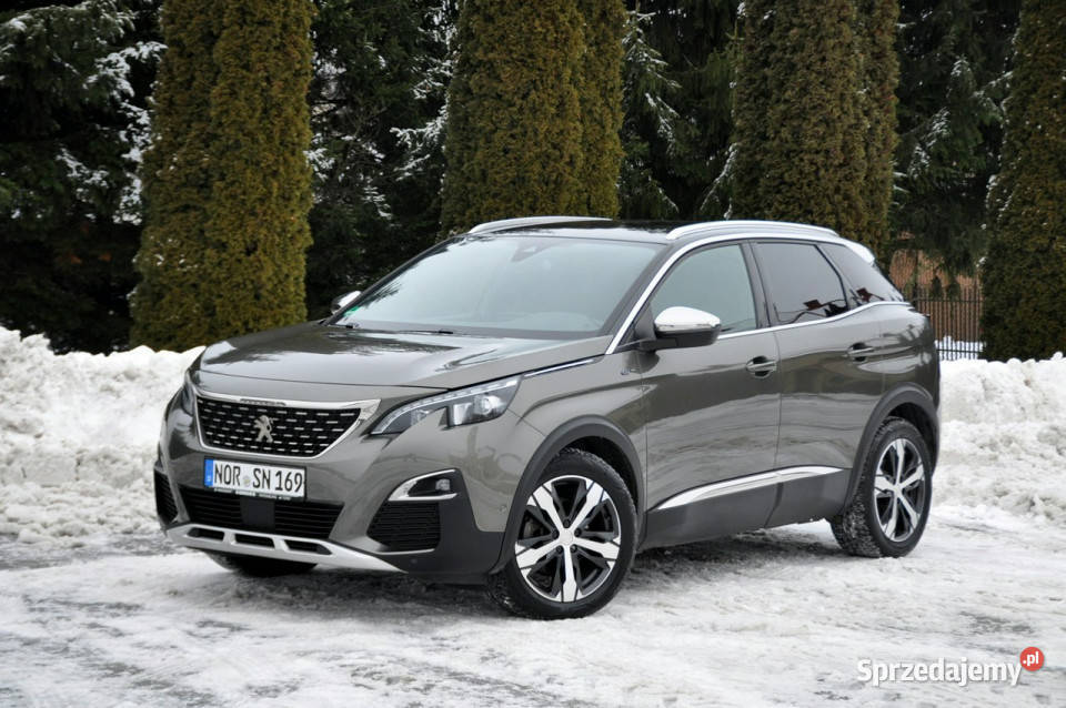 Peugeot 3008 20d180GTVirtualFul wspomaganie kierownicy Ostrów Mazowiecka