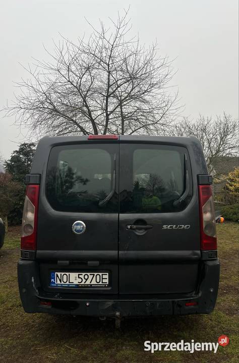 Fiat scudo 20 136 2007r 9os long 260000km Strzegowo