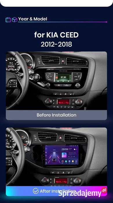 Radio android 11 Kia Ceed JD 1218r wifi gps Ożarowice