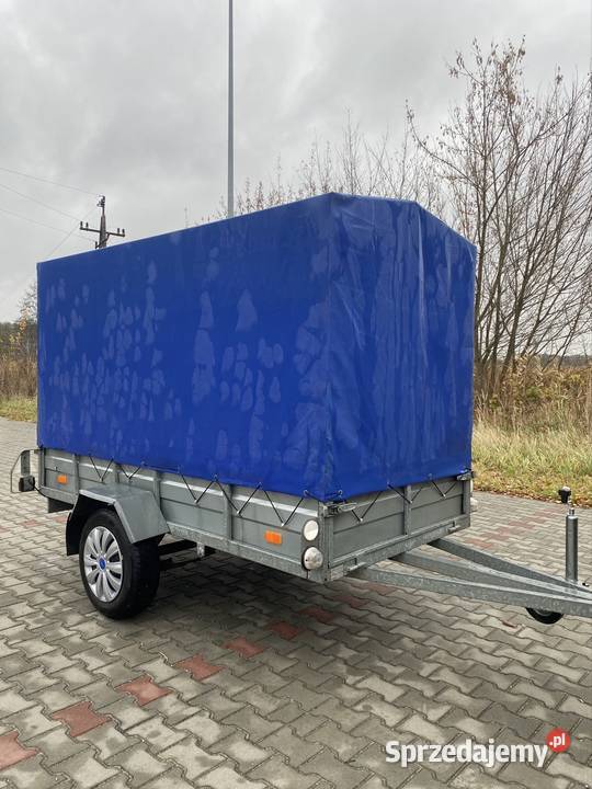 Przyczepa lekka SAM mocna DMC 750 nowa Kozienice sprzedam