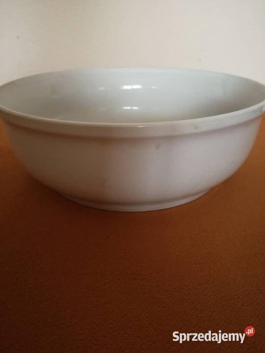 Miska ceramiczna PRL Pruszków średnica 23 łódzkie Łódź