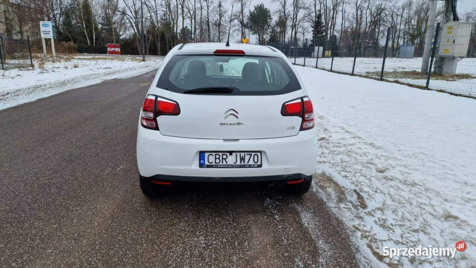 Citroen C3 12 Benzyna 2014r Klimatyzacja 5drzwi biały Motoryzacja sprzedam