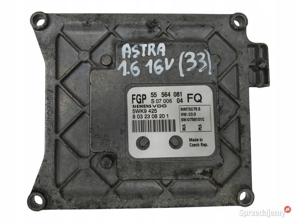 STEROWNIK SILNIKA Opel Astra H III 18 16V osobowe Chełm