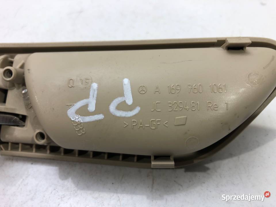 KLAMKA PRZÓD PRAWA WEWNĘTRZNA MERCEDES W245 osobowe