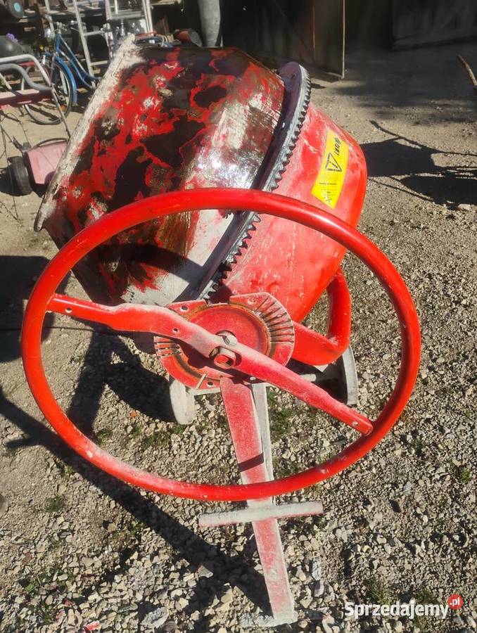 Betoniarka Atika BM 125S Made in Germany 220V Piekoszów