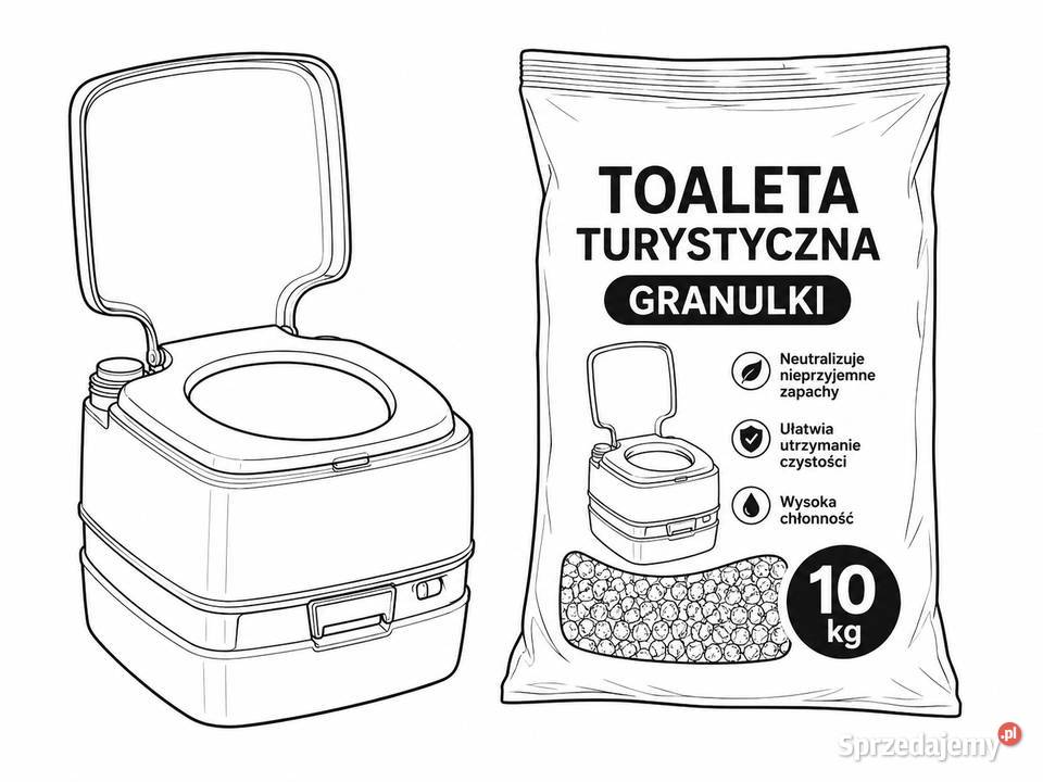 Kompostujący granulat żwirek do toalety 10 Szczecin