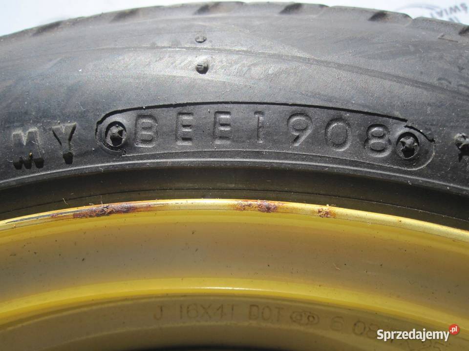 TOYOTA AVENSIS T25 PRIUS koło dojazdowe 1257016