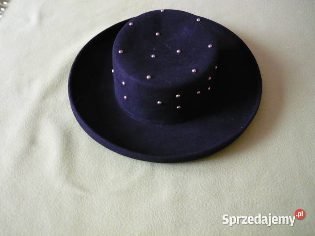 Kapelusz czarny śląskie sprzedam