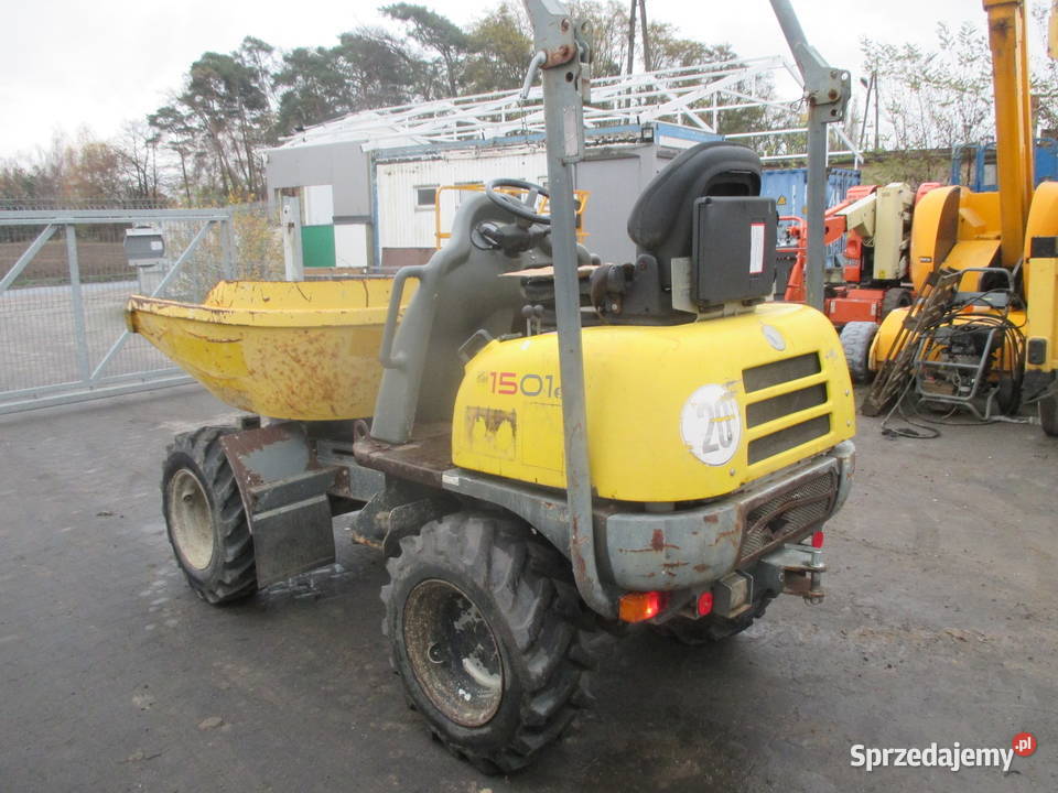 Wozidło budowlane Wacker Neuson 1501 15 t nie