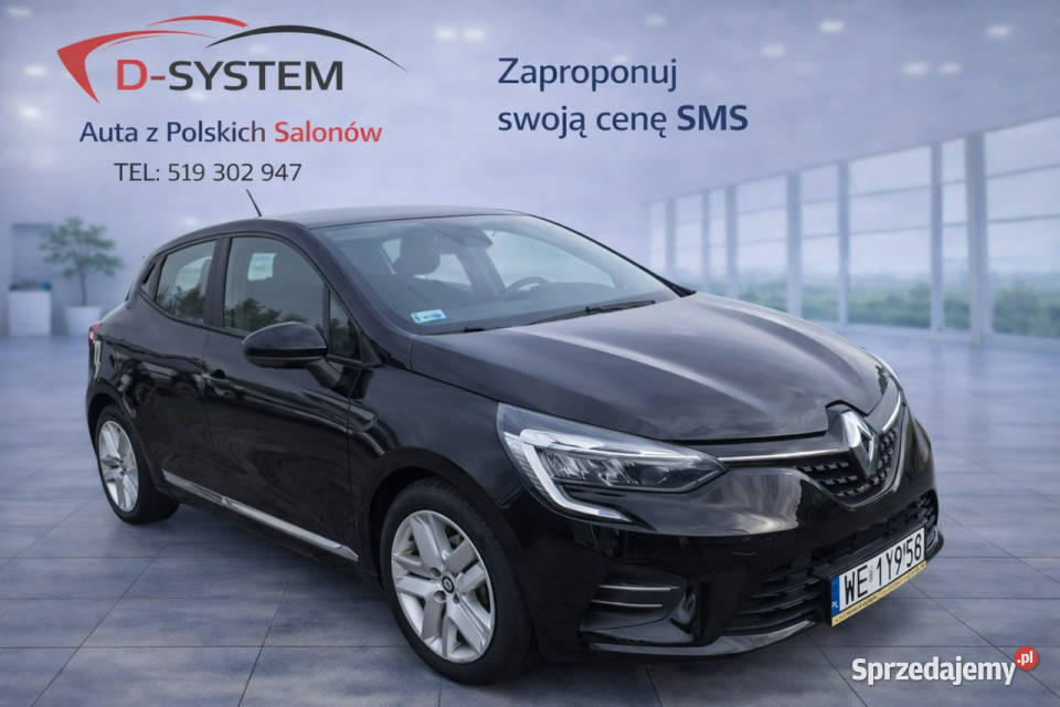 Renault Clio 2021 Salon Polska 1Właściciel LPG 4/5 Białystok