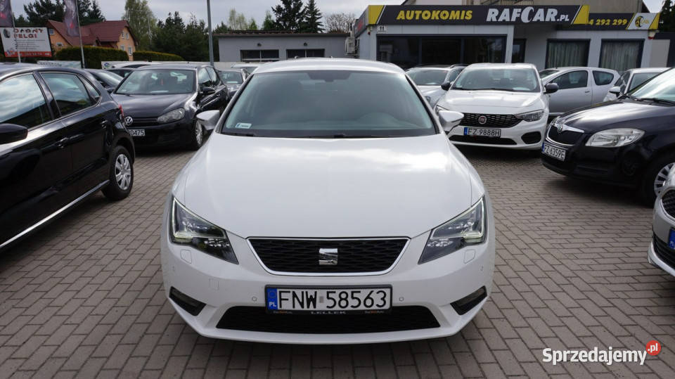 Seat Leon Polski salon Gwarancja III 2012 VAT marża Zielona Góra
