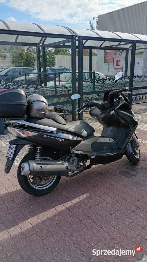 Kymco Xciting 250cc 2009 Mocno doinwestowany kupiony w Polsce