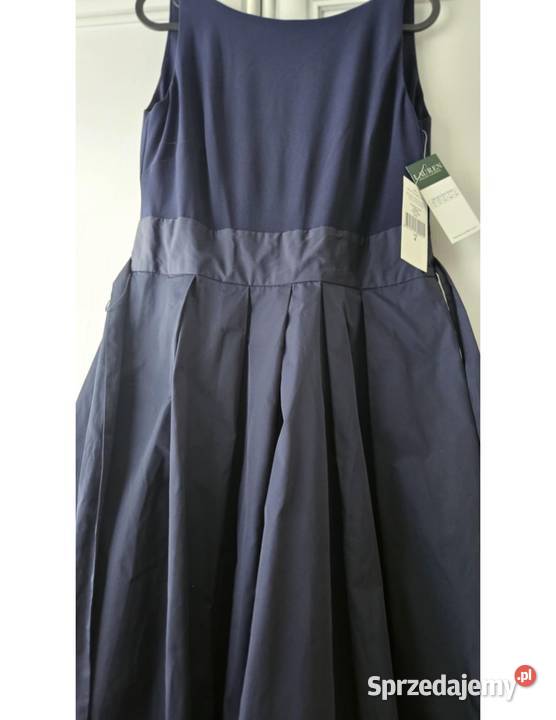 Sukienka wieczorowa balowa z kolekcji Ralph Bez wzoru