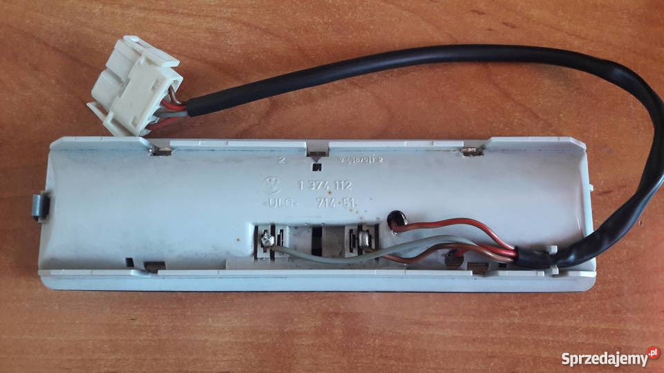 BMW E30 E32 E34 lampa oświetlenia kabiny 1374112 Toruń