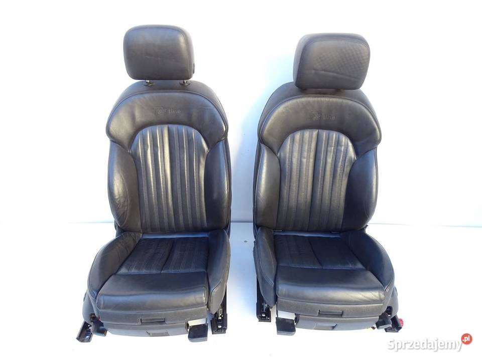 FOTELE FOTEL KANAPA PÓŁSKÓRA KOMPLET SLINE AUDI