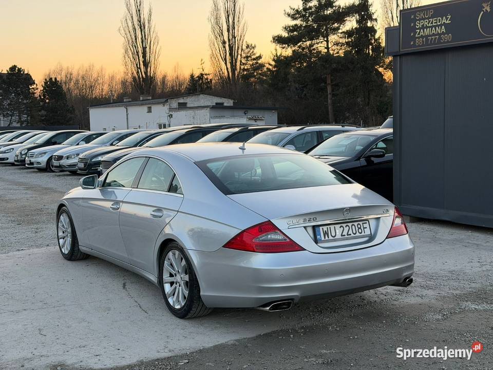 MercedesBenz CLS 30 Diesel 2008r Lift Raty dolnośląskie Wrocław