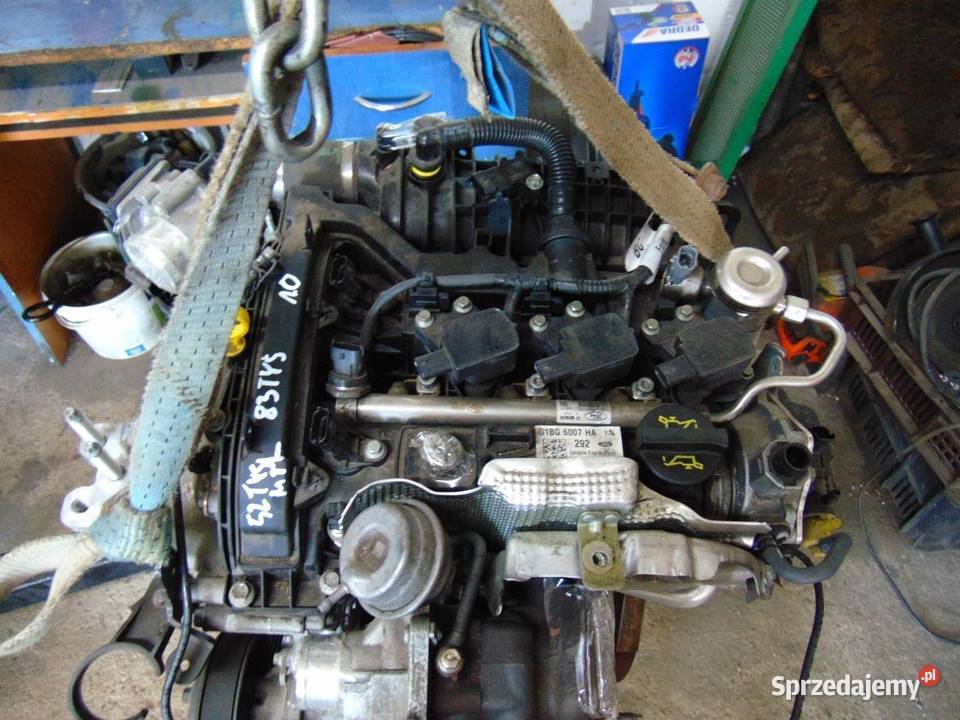 FORD ECOSPORT 10 ECOBOOST YYJD SILNIK KOMPLETNY