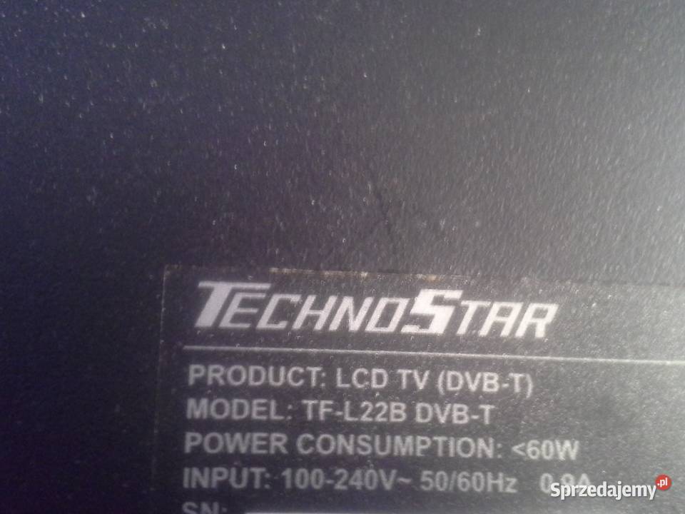 Telewizor Technostar do naprawy na części Telewizory Warszawa
