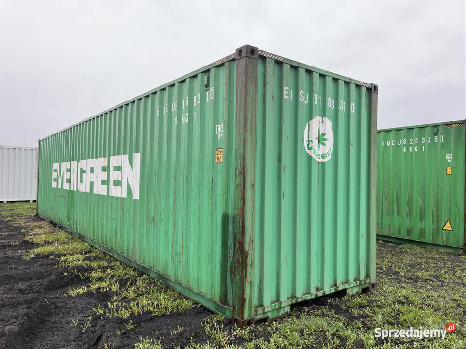 Kontener morski 40 DVHC 12 metrowy transport podkarpackie Sędziszów Małopolski