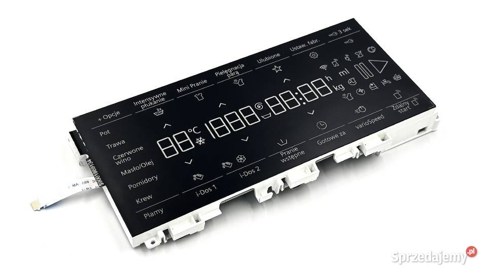 Moduł obsługi pralki Siemens WG56B2AXPL śląskie Jastrzębie-Zdrój