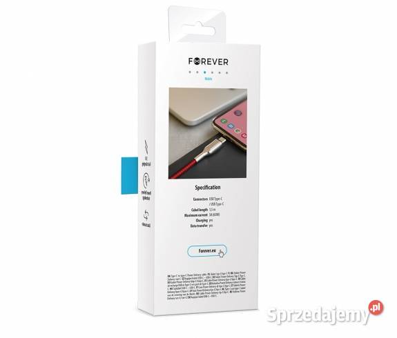 Kabel USB typeC 3A 60W 15m QC 30 PD szybkie Akcesoria i części Siemianowice Śląskie