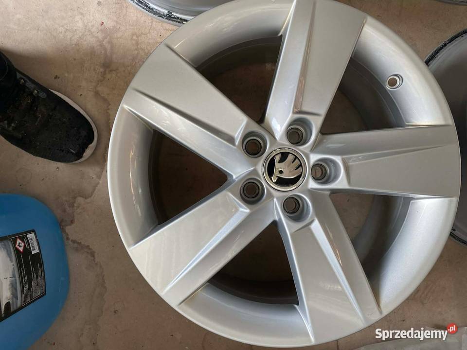 Alufelgi Skoda 16 5X100 ET 46 RAPID FABIA Tczew sprzedam