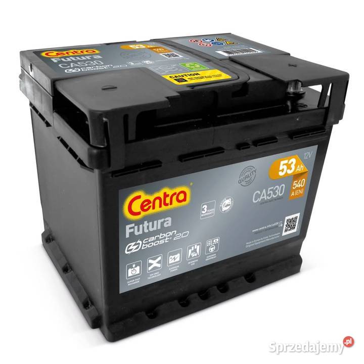 Akumulator Centra Futura 53Ah 540a ŁÓDŹ Łódź