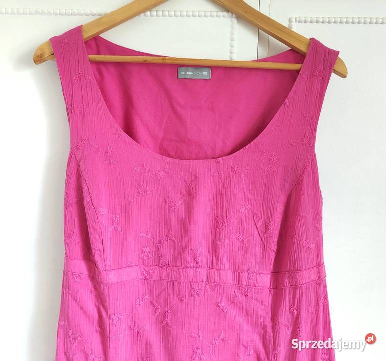 Różowa sukienka Per Una 46 3XL Plus Size róż
