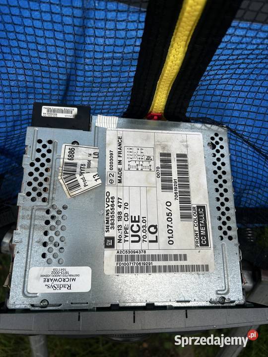 Radio Opel cd70 navi wielkopolskie Kopaszewo