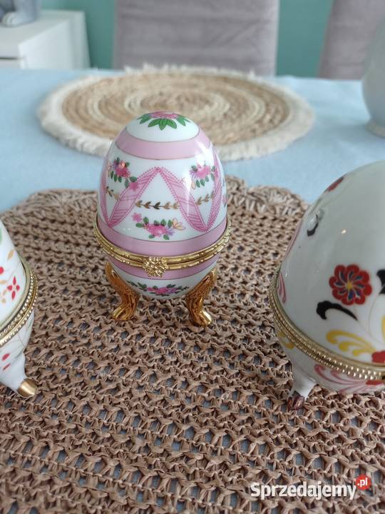 Jajka porcelanowe szkatułki Poznań
