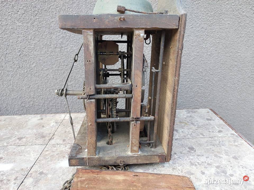 M117 Mechanizm starego zegara szwarcwald pomorskie Tczew