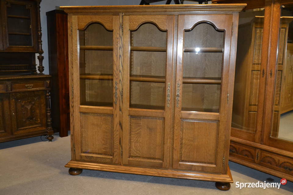 witryna biblioteka stylowa dąb Będzin sprzedam