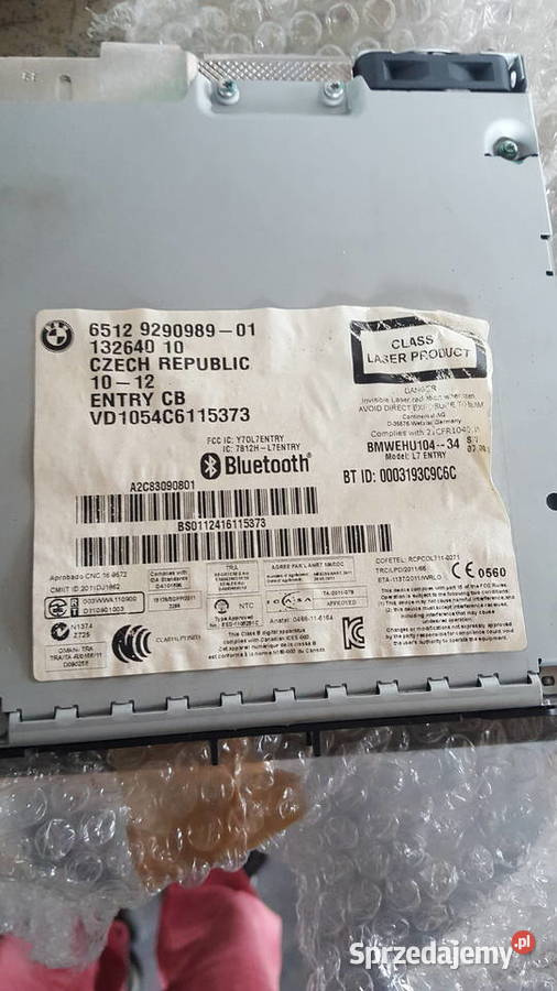 BMW F20 radio Sprzęt audio fabryczny Motoryzacja