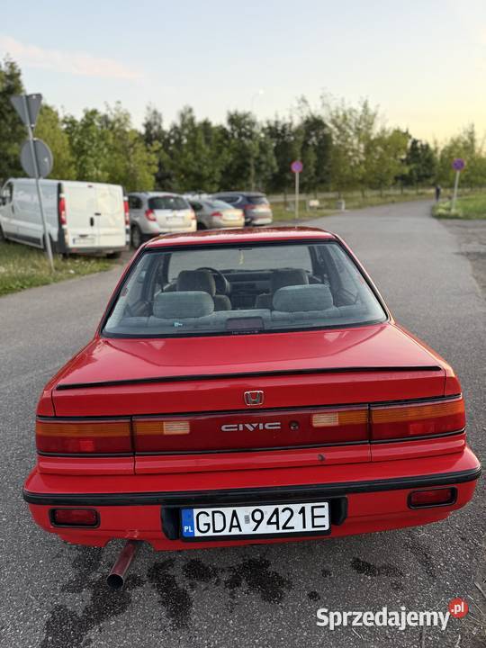 Honda Civic IV 4 gen 1991 nieuszkodzony Pruszcz Gdański sprzedam