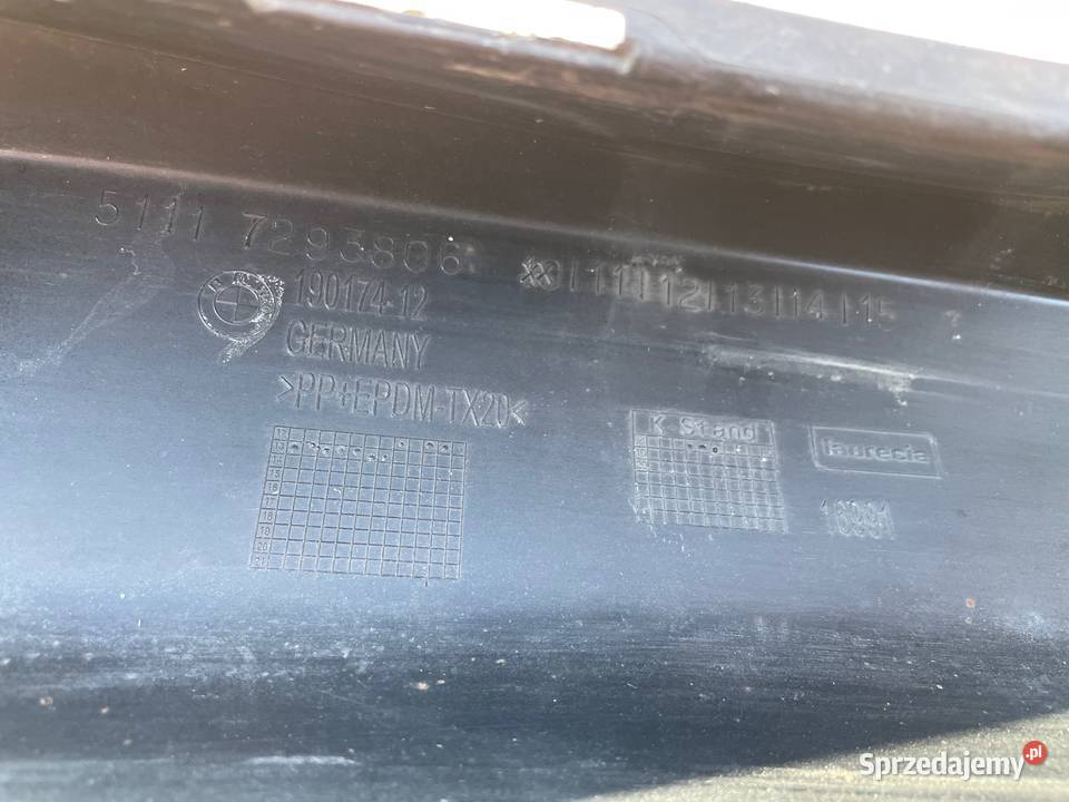BMW 3 GT F34 zderzak przedni 51117293806 osobowe Karoseria