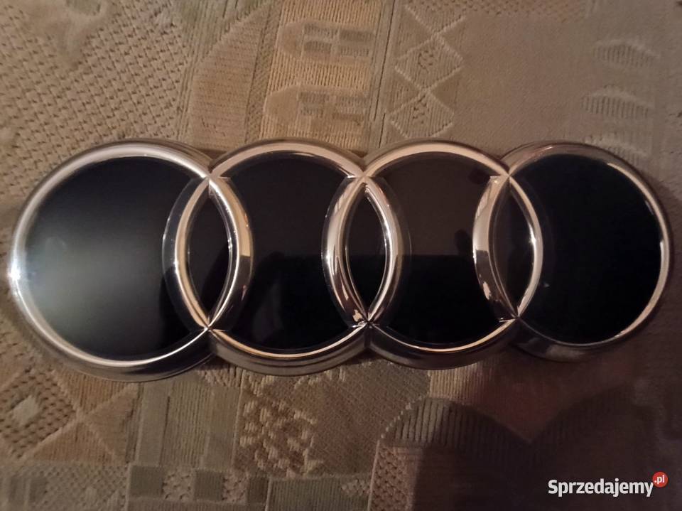 Znaczek Emblemat Audi etron Q4 pod radar Pozostałe Skrzydlewo