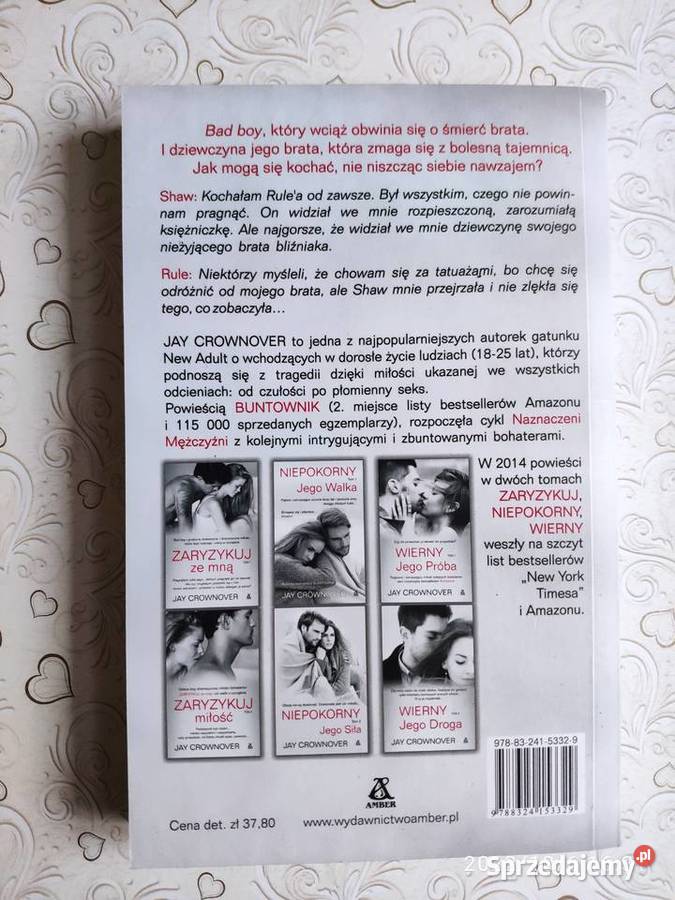 Buntownik Jay Crownover Częstochowa