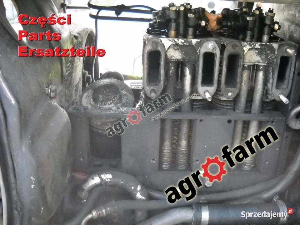 Deutz DX 390 części skrzynia biegów silnik wał sprzedam