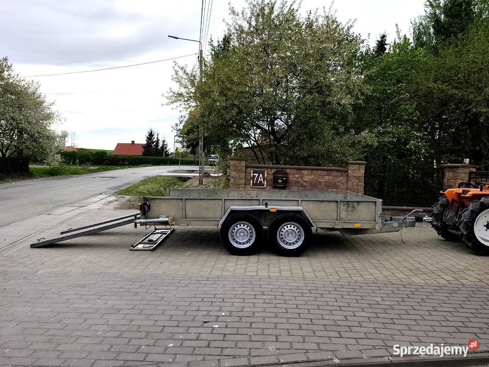 Przyczepa HAKPOL Pod Minikoparkę DMC 1700 350 x