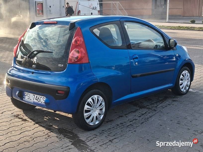 Peugeot 107 10 Klima Zarejestrowany w RP wielkopolskie Słupca