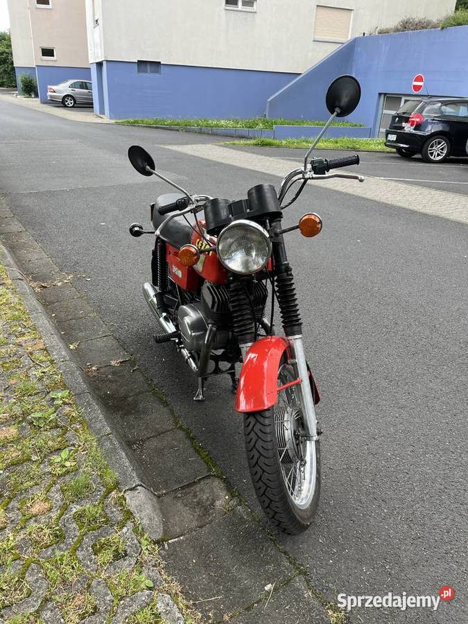 Jawa Cz 350 czerwony Głogówek