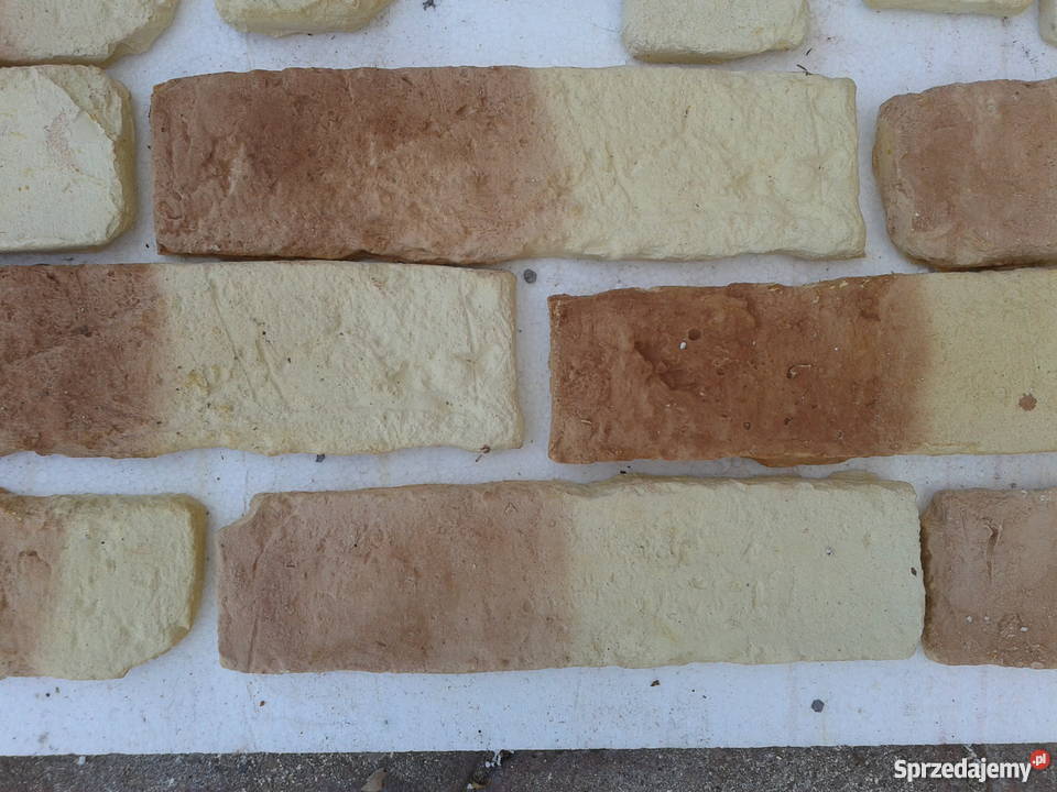 Kamień dekoracyjny Stara cegła Ozdobna Biała Osieczna