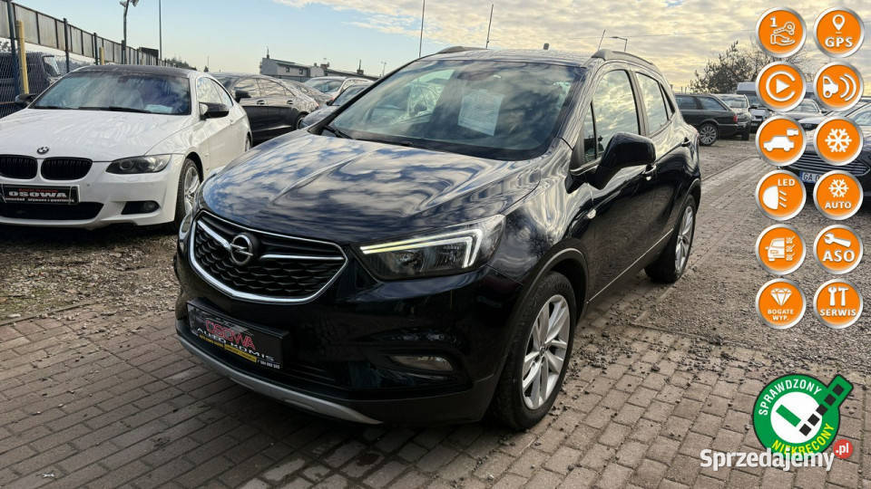 Opel Mokka 14 turbo Navi CarPlay ledy wspomaganie kierownicy pomorskie Gdańsk