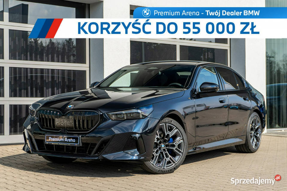 BMW 520 520d xDrive Limuzyna Dostępny ręki G60 czarny Łódź