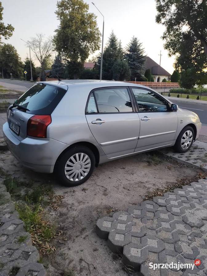 Toyota Corolla 16 benzyna zadbananiezniszczona ESP Szpetal Górny
