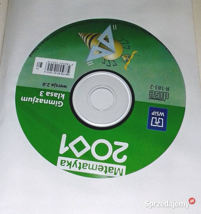Matematyka 2001 kl 3 Podręcznik z płytą CD Anna Pozostałe Chełm