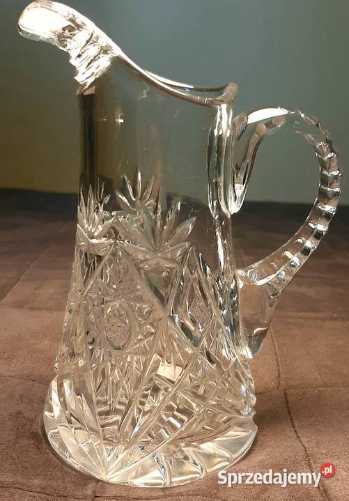 Kryształowy dzbanuszek do wody oliwy