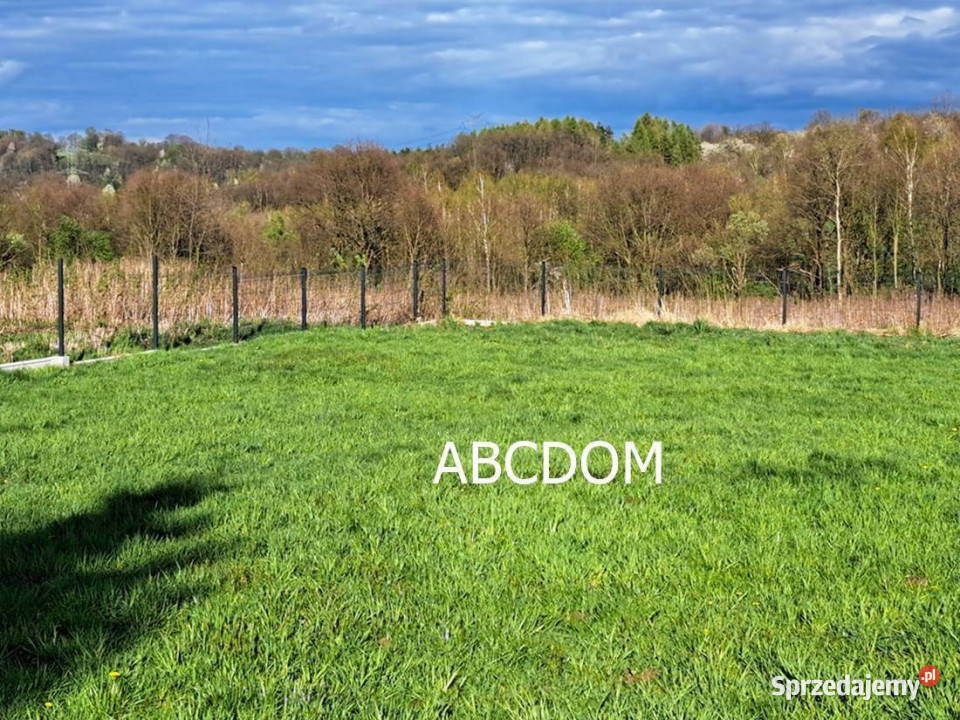 Mogilany piękna działka 13 ar z widokiem na las Sprzedaż sprzedam