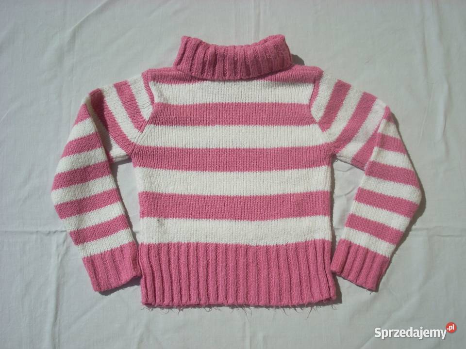 Sweter Ciepły z Golfem 128 sprzedam