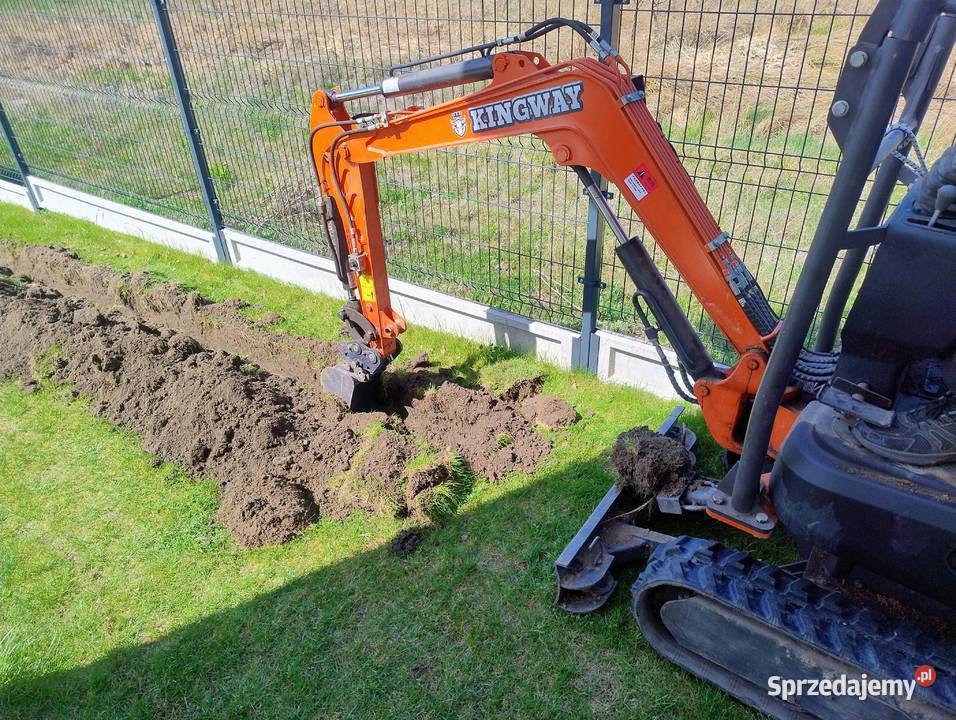 Usługi minikoparką Będzin